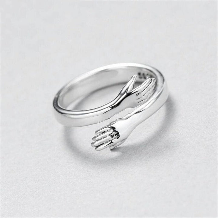 Justerbar silverring