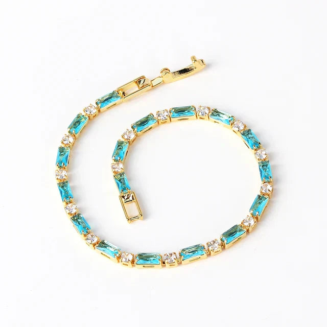Tidlöst guldarmband i naturturkos