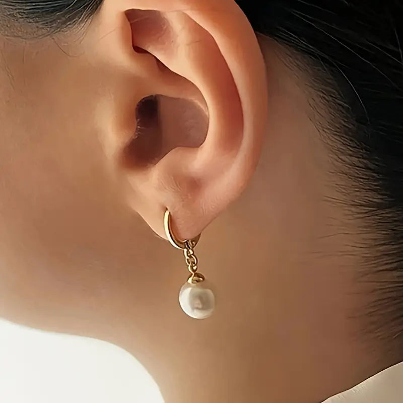 Chic Guldgrace Pearl Jewelry Set
