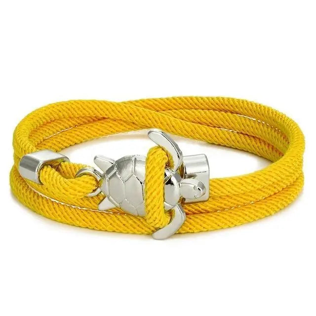 Handgjort armband med havssköldpadda
