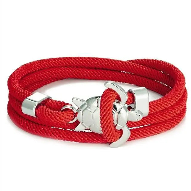 Handgjort armband med havssköldpadda