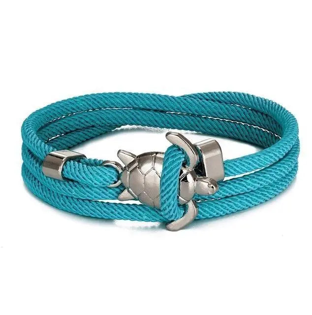 Handgjort armband med havssköldpadda