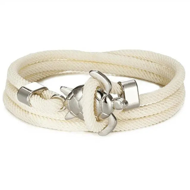 Handgjort armband med havssköldpadda