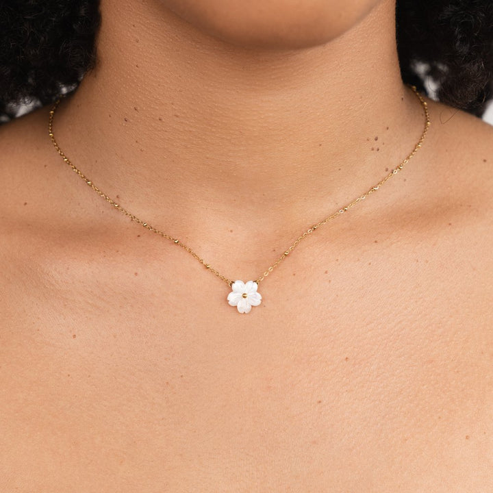 Magnifik Blomma Halsband